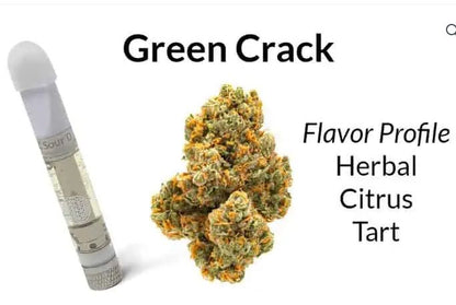Green Crack CBD Cartridge (Sativa) by Tribe Tokes