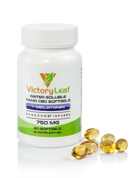 CBD Softgels with Melatonin by Victory Leaf