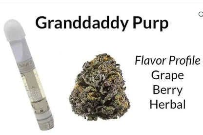 Granddaddy Purp Vape 1 gram (Indica) - CARTRIDGE