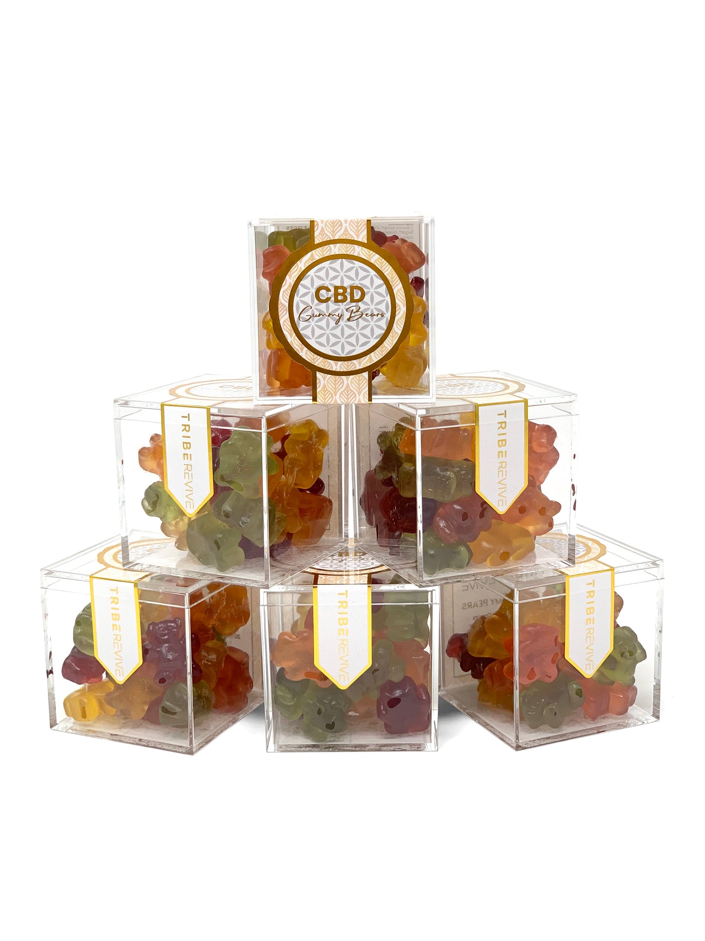 Tribe Tokes CBD Gummy Bears - Made With Real Fruit