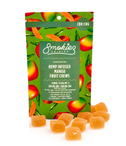 Smokiez™ Calming Mango CBD 2.5:1 Fruit Chews