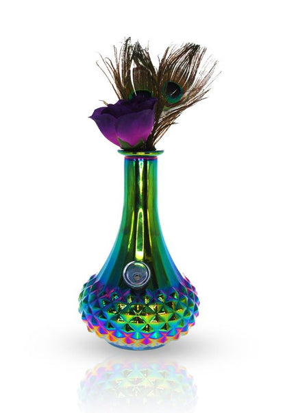 Glass Bud Vase (Aurora) by My Bud Base